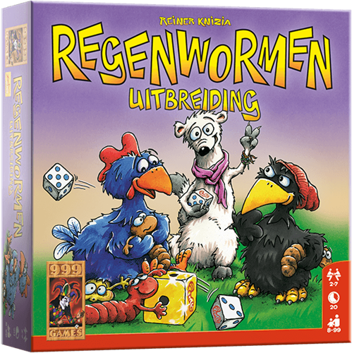 Regenwormen, Uitbreiding