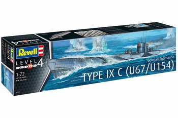 German Submarine Type IXC U67/U154 1:72