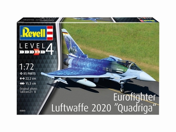 Eurofighter Lufewaffe 2020 "quadriga" 1:72